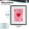 Stupell Industries Queen Of My Heart Framed Print Under Glass, design by Amanda Greenwood
